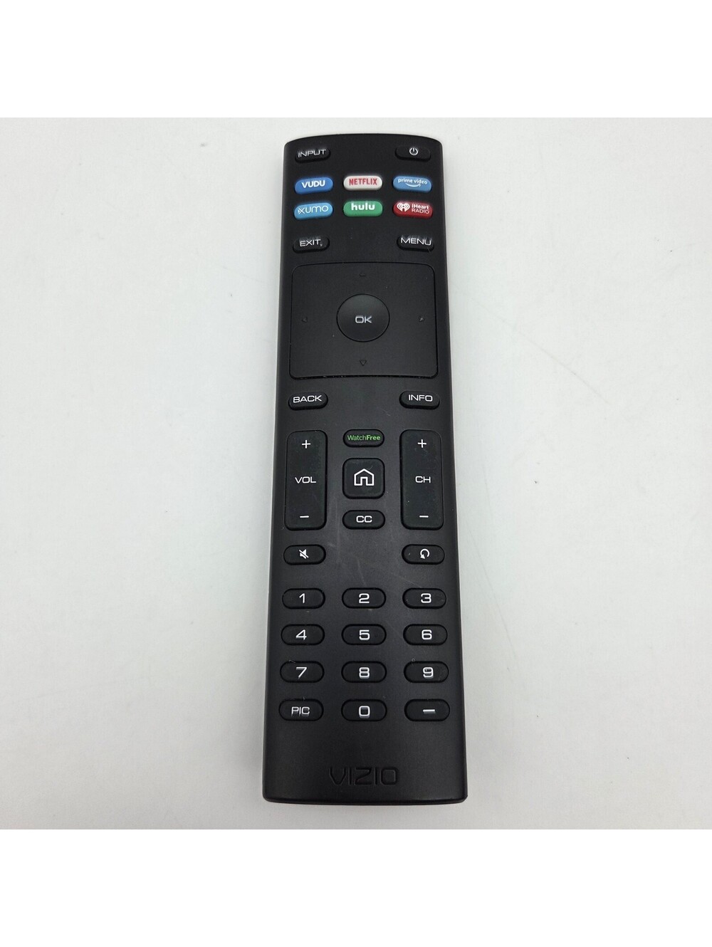 Genuine Vizio XRT136 Remote Control for Smart TV W Netflix Hulu Vudu Xumo Tested